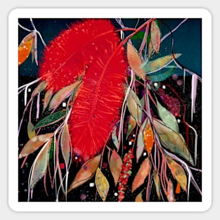 RED BANKSIA Sticker